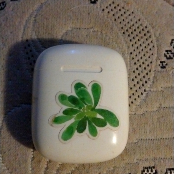 Earbuds with white case
